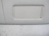 2002-2003 BMW E65 E66 7-Series Right Front Passenger Sun Visor Grey Cloth Mirror - 22498