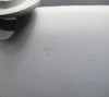 2002-2003 BMW E65 E66 7-Series Right Front Passenger Sun Visor Grey Cloth Mirror