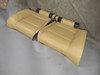 2008-2013 BMW E93 M3 Convertible Rear Seat Bottom Bench Bamboo Beige Leather OEM