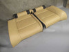 2008-2013 BMW E93 M3 Convertible Rear Seat Bottom Bench Bamboo Beige Leather OEM