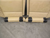 2008-2013 BMW E93 M3 Convertible Rear Seat Bottom Bench Bamboo Beige Leather OEM