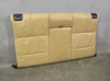 2008-2013 BMW E93 M3 Convertible Rear Seat Backrest Pad Bamboo Beige Leather OEM