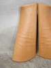 2011-2017 BMW F25 X3 SAV Rear Seat Backrest Side Bolster Pad Pair Brown Leather