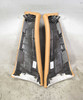 2011-2017 BMW F25 X3 SAV Rear Seat Backrest Side Bolster Pad Pair Brown Leather