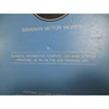 Original BMW North America Training/Service Aid  By Hoffman Motors Blue Binder