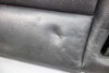2006-2010 BMW E60 M5 Sedan Rear Seat Bottom Bench Black Merino Leather Heat OEM