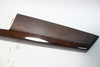 2002-2008 BMW E66 7-Series Long Wheel Rear Door Armrest Wood Trim Pair Dark Ash