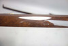 2002-2008 BMW E66 7-Series Long Wheel Rear Door Armrest Wood Trim Pair Dark Ash