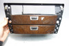 2006-2008 BMW E65 E66 7-Series Front Center Dashboard Drawer Cubbies w Dark Ash
