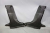 2009-2015 BMW F01 7-Series F02 B- Pillar Column Lower Cover Trim Pair Black OEM