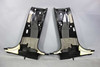 2009-2015 BMW F01 7-Series F02 B- Pillar Column Lower Cover Trim Pair Black OEM