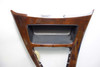 2009-2012 BMW E90 3-Series Front Center Console Wood Tirm Cover Walnut Root