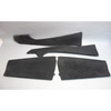 2010-2017 BMW E70 F15 X5 F16 X6 Front Center Console Side Carpet Trim Set Black