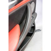 2014-2017 BMW F86 X6M ///M Left Rear Interior Door Panel Mugello Red Leather B&O - 27213