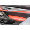 2014-2017 BMW F86 X6M //M Right Rear Interior Door Panel Mugello Red Leather B&O