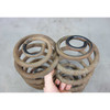 1984-1985 BMW E30 318i Coupe Sedan Factory Rear Axle Coil Barrel Spring Pair OEM - 27384