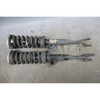 2011-2013 BMW F10 550i Hybrid 5 2WD Front Axle Strut Assembly Pair w Springs OEM