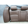 2014-2016 BMW F10 5-Series Sedan Rear Folding Seat Backrest Mocha Leather Heat