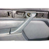 1988-1990 BMW E32 7-Series Front Interior Door Panel Trim Skin Pair Indigo Vinyl - 29188