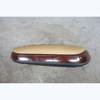 2000-2006 BMW E46 3-Series Left Rear Armrest Trim Montana Brown Leather Wood OEM