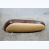 2000-2006 BMW E46 3-Series Left Rear Armrest Trim Montana Brown Leather Wood OEM