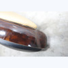 2000-2006 BMW E46 3-Series Left Rear Armrest Trim Montana Brown Leather Wood OEM
