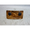 2004-2010 BMW E60 E61 5-Series Center Console Rear Wood Trim Cover Light Poplar