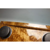 2004-2010 BMW E60 E61 5-Series Center Console Rear Wood Trim Cover Light Poplar