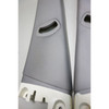 2006-2010 BMW E83 X3 SAV Interior B- Pillar Column Upper Covers Light Grey OEM