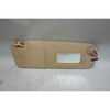 2003-2004 BMW E66 760Li V12 Right Front Passenger Sun Visor Beige Alcantara OEM - 32212