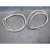 2002-2008 BMW 7-Series E65 E66 Front Door Seal Pair Nasca Beige OEM