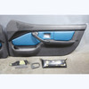2001-2002 BMW Z3 M Roadster Coupe Interior Door Panel Pair Laguna Seca Blue OEM