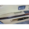 2003-2005 BMW E66 760Li V12 Front Int Door Panel Trim Skin Pair Beige Leather OE - 32374