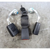 2009-2016 BMW F10 F01 5-Series 7-Series Rear Lower Seat Belt Set of 3 USED OEM