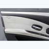 2007-2010 BMW E60 M5 Front Left Interior Door Panel Silverstone 2 Leather OEM - 33728