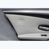 2007-2010 BMW E60 M5 Left Rear Interior Door Panel Silverstone 2 Leather OEM - 33729