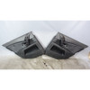 2006-2010 BMW E60 M5 Rear Interior Door Panel Trim Skin Pair Black Merino Shades