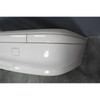 1997-2003 BMW E39 5-Series Sedan Factory Rear Bumper Cover w Bar Alpine White OE - 34052