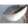 1997-2003 BMW E39 5-Series Sedan Factory Rear Bumper Cover w Bar Alpine White OE