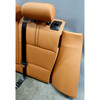 2004-2006 BMW E83 X3 Early Rear Seat Backrest Terra Cotta Brown Leather OEM - 34449