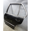 1985-1991 BMW E30 3-Series Sedan Left Rear Door Shell Schwarz Black OEM