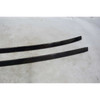 2004-2010 BMW E63 6-Series Coupe Exterior Gutter Roof Trim Strip Pair Black OEM - 34978