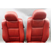 1999-2001 BMW E46 3-Series Coupe Basic Seat Front Pair Left Right Red Leather OE - 34970