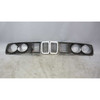 1982-1988 BMW E28 5-Series Factory Front Headlight Kidney Grille Set OEM - 35752