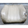 1979-1984 BMW E28 E23 Front Seat Backrest Cover Cushion Pearl Beige Vinyl OEM