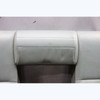 2008-2013 BMW E93 M3 Convertible Rear Seat Backrest Pad Palladium Silver Leather