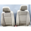 2009-2013 BMW E82 1 Series Coupe Factory Basic Seat Front Beige Leather OEM