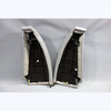 1999-2005 BMW E46 3-Series Sedan 4dr Rear Backseat Side Bolster Pair Grey OEM