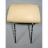 1999-2003 BMW E39 5-Series Front Sport Seat Headrest Restraint Beige Leather OEM