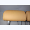 2004-2010 BMW E60 5-Series Rear Seat Headrest Restraint Pair Natural Brown OEM